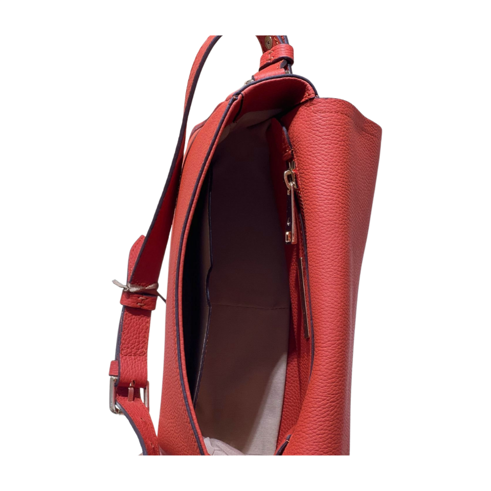 Messenger bag 8580 dana derisi turuncu