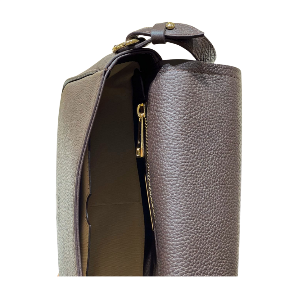 Messenger bag 8580 dana derisi kahve