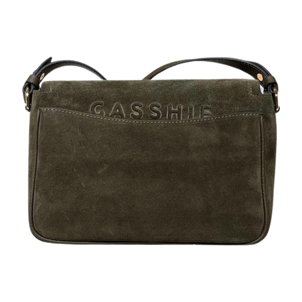 Messenger bag 8580 süet deri haki