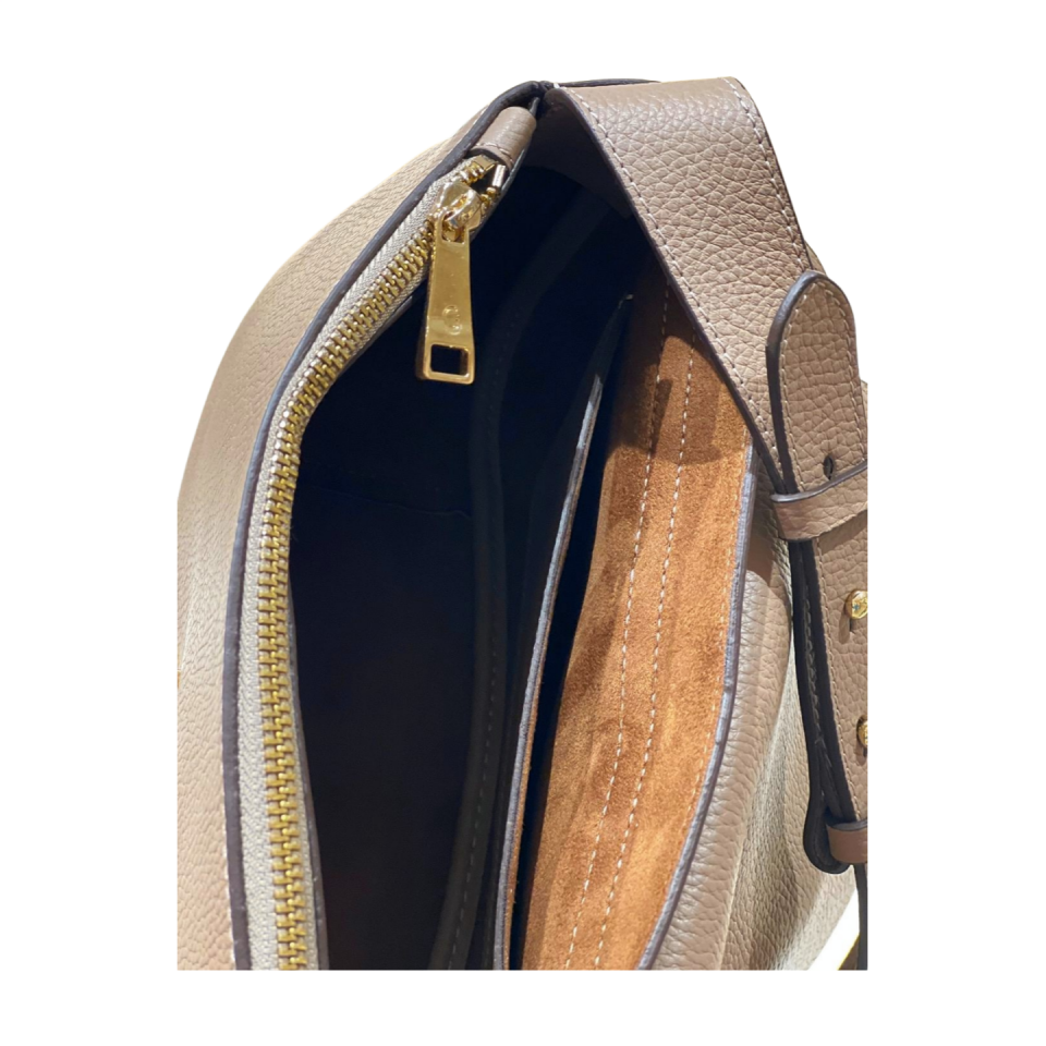Baguette bag 8608 dana derisi bej
