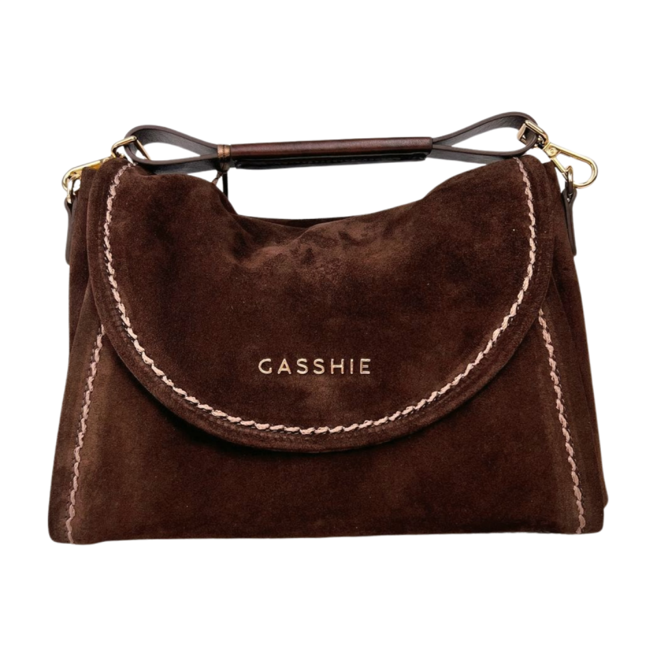 CITY bag 8475 süet deri kahve