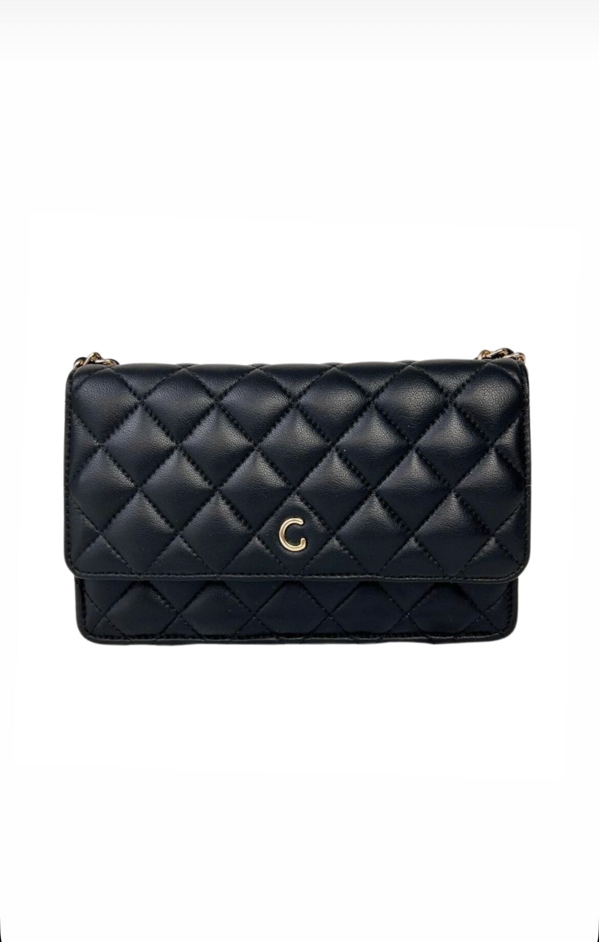 Clutch pocket bag 8401 hakiki deri siyah