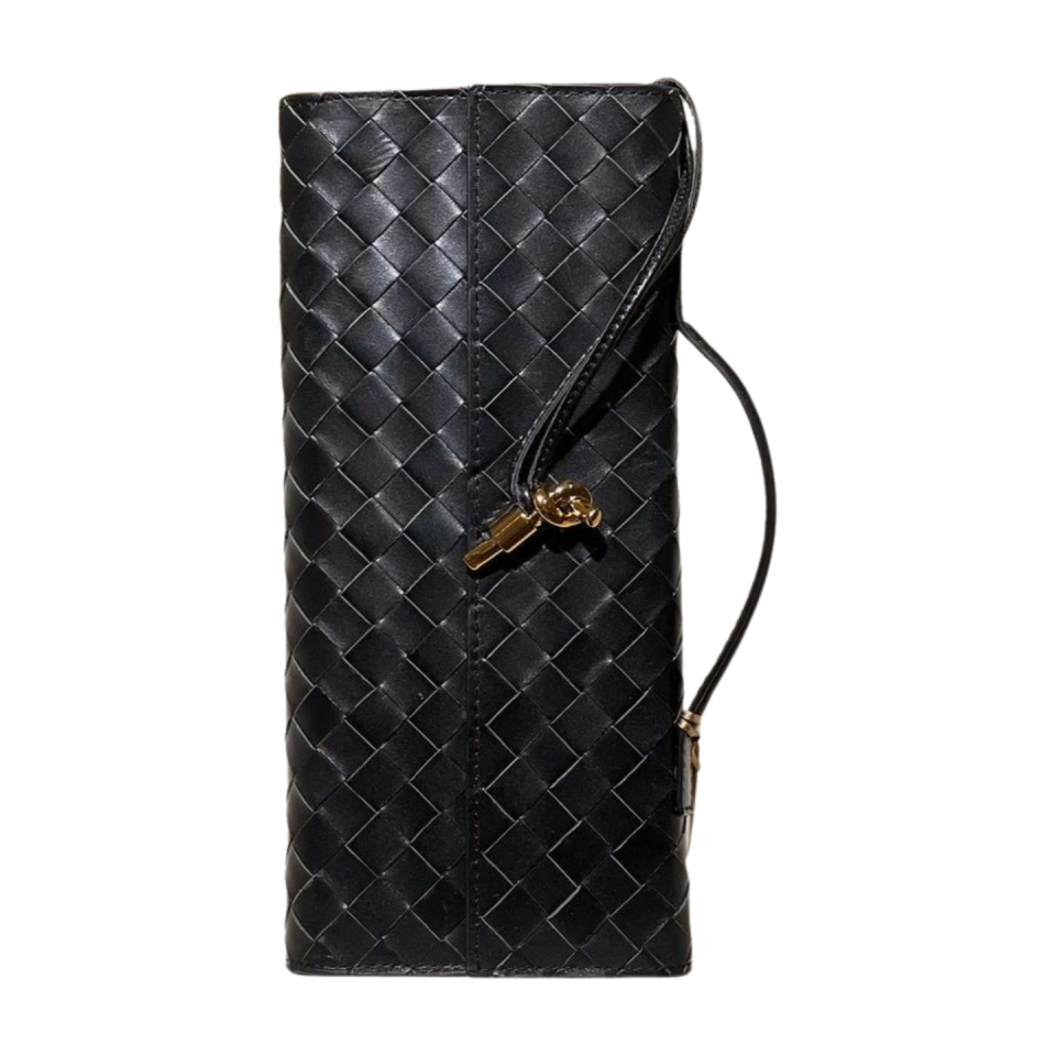 Clutch bag 4028 hakiki deri siyah