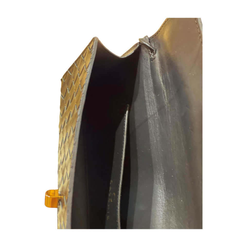 Clutch bag 4028 hakiki deri siyah