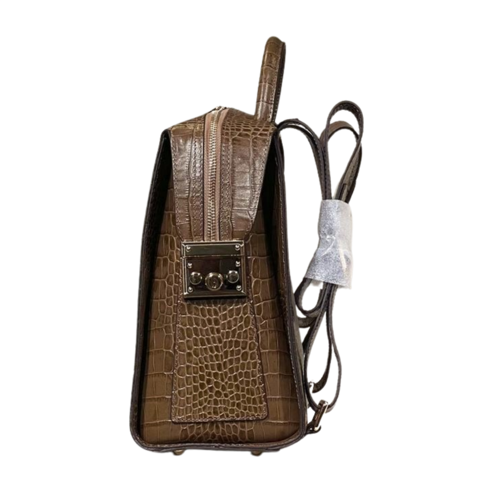 Backpack 8345 dana derisi kroko/vizon