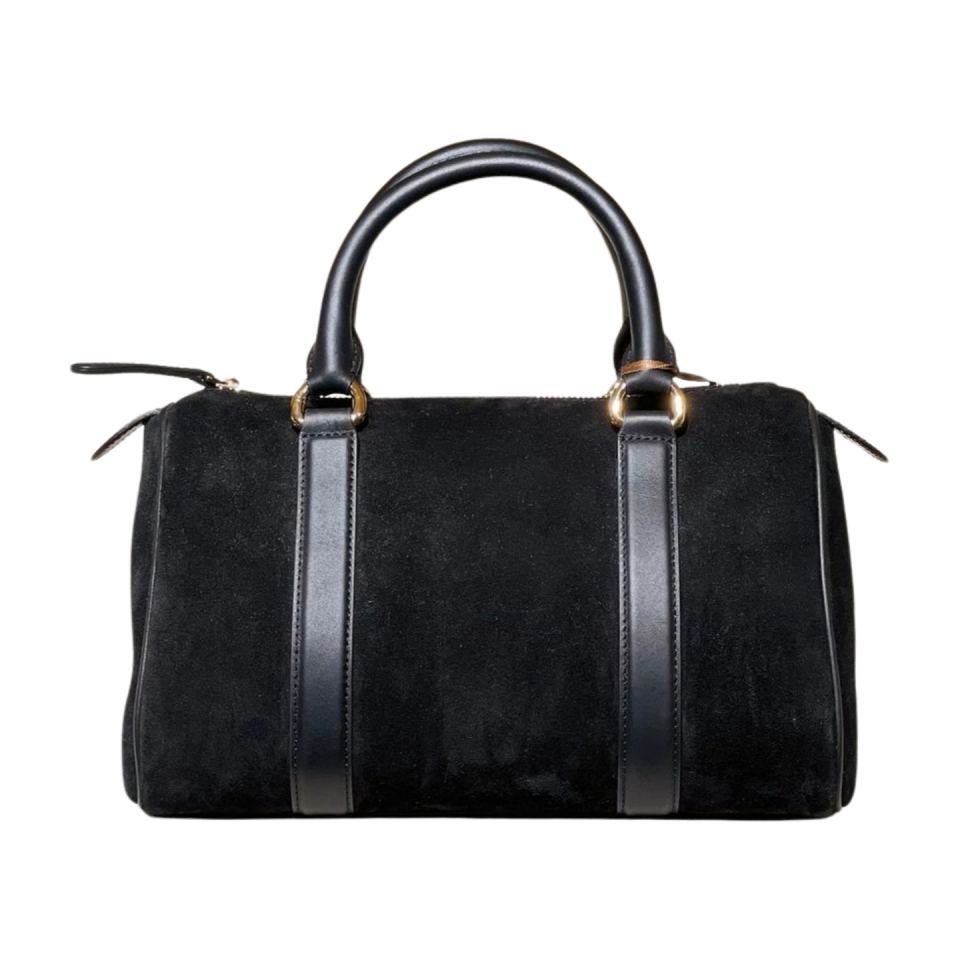 Barrel bag 8591 süet deri siyah